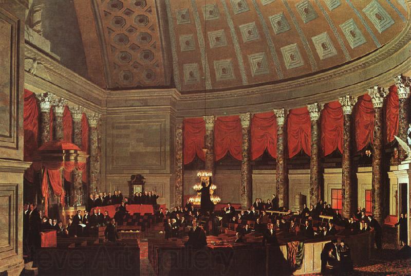 Samuel Finley Breese Morse Congress Hall France oil painting art